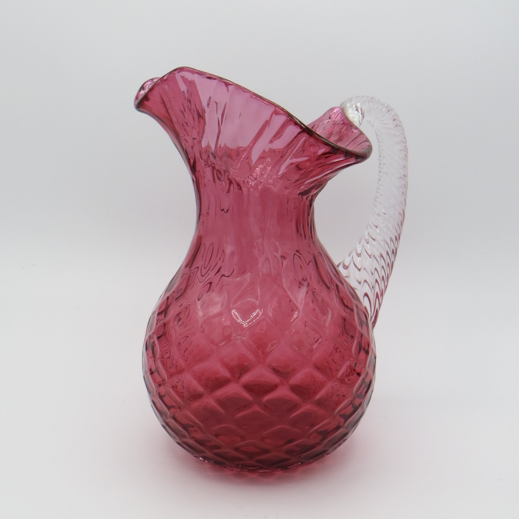 Cranberry Glass Jug