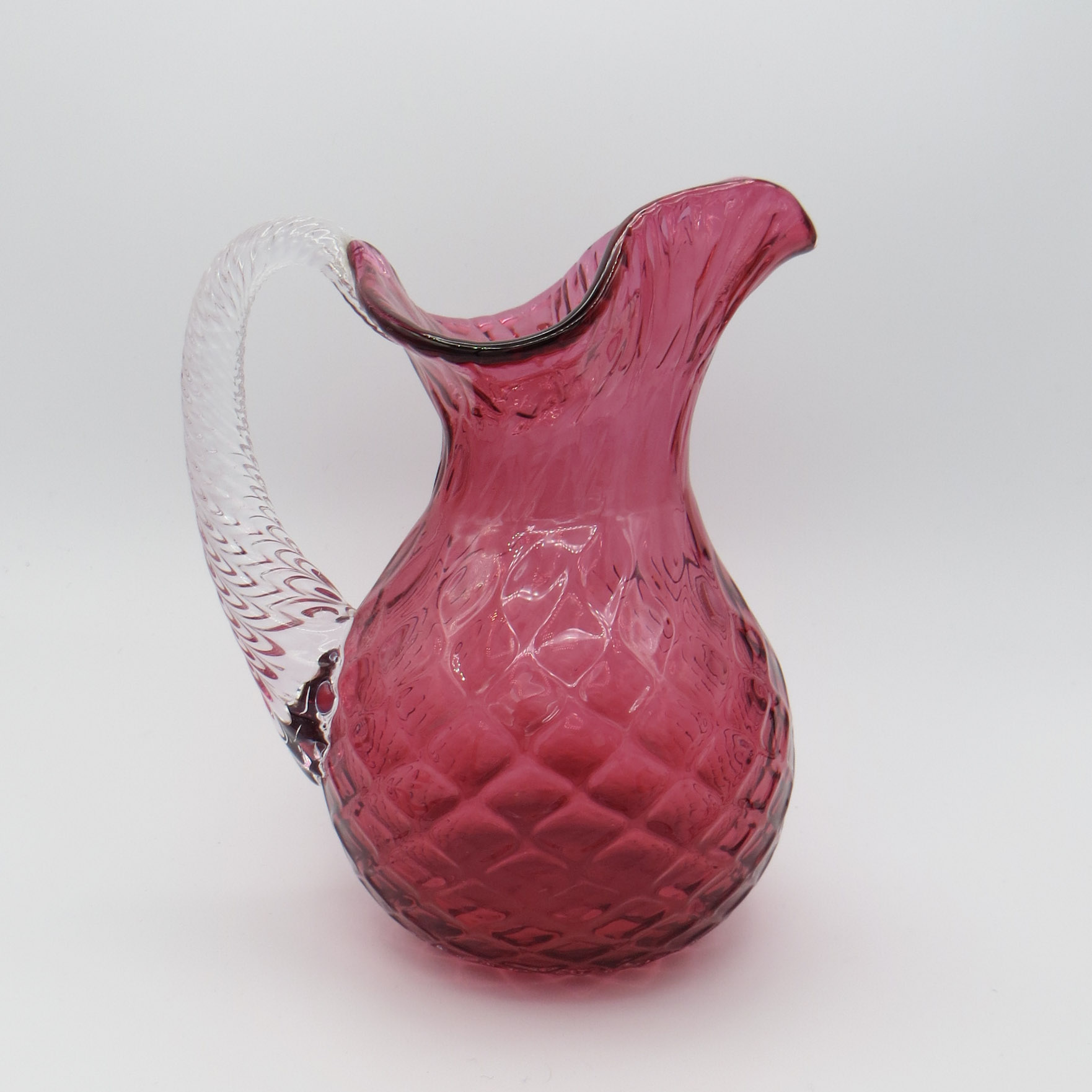 Cranberry Glass Jug