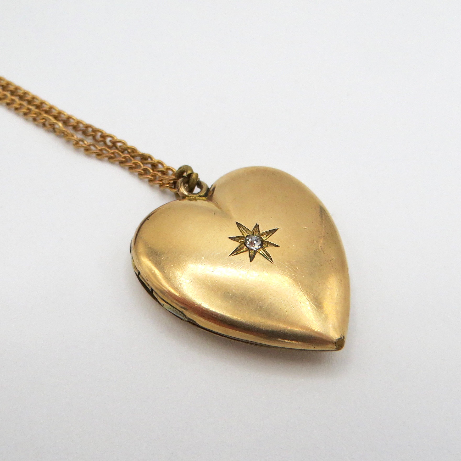 North Star Heart Locket c.1915