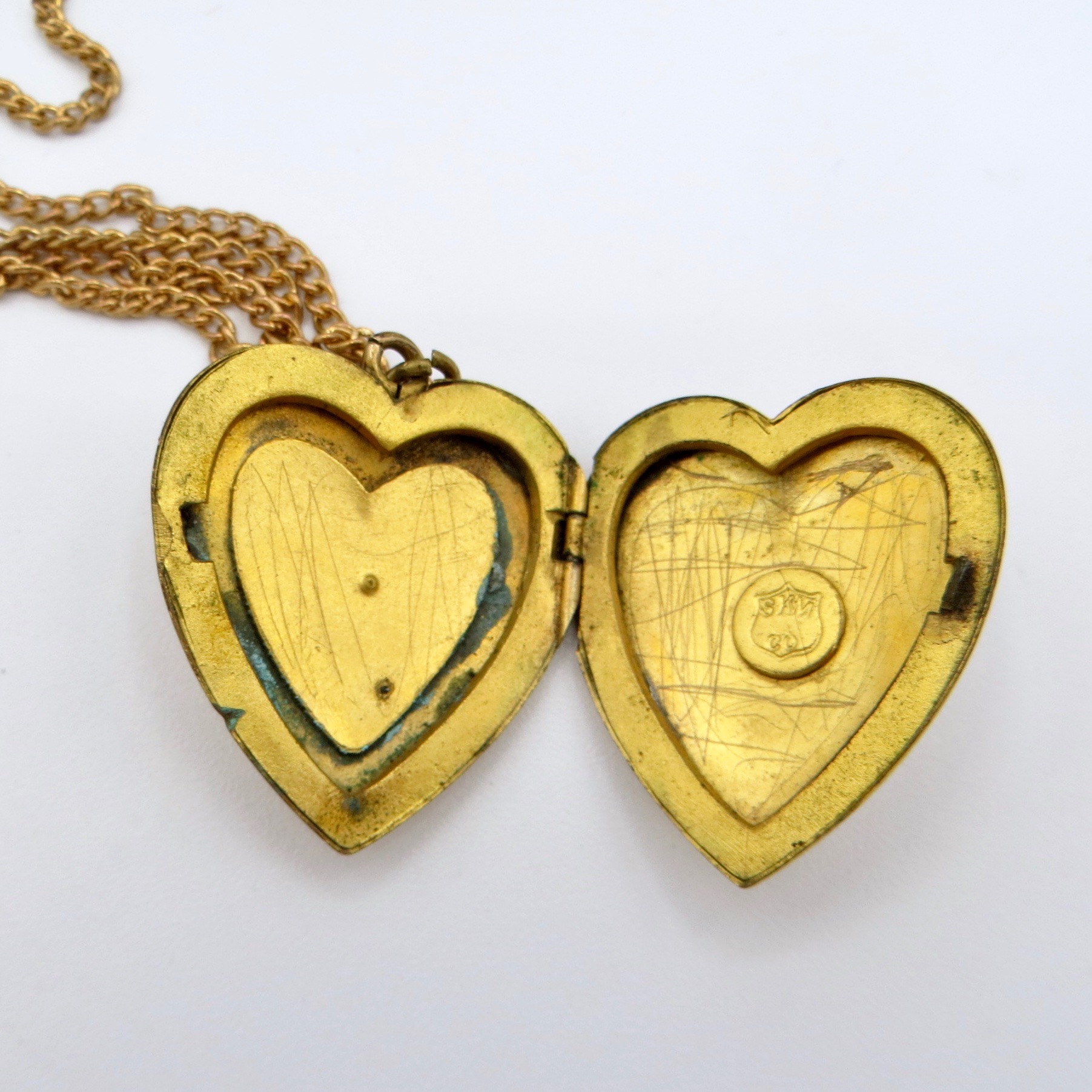North Star Heart Locket c.1915