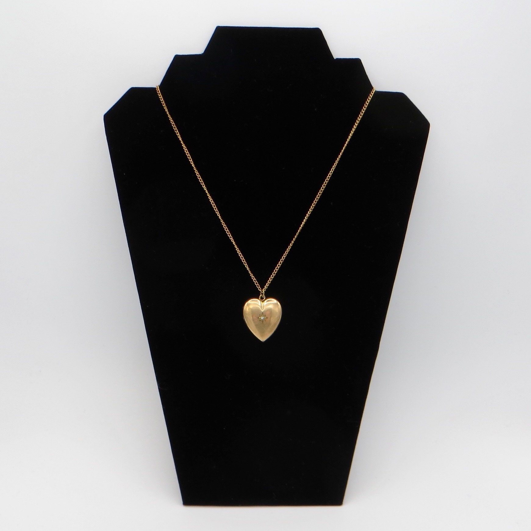 North Star Heart Locket c.1915