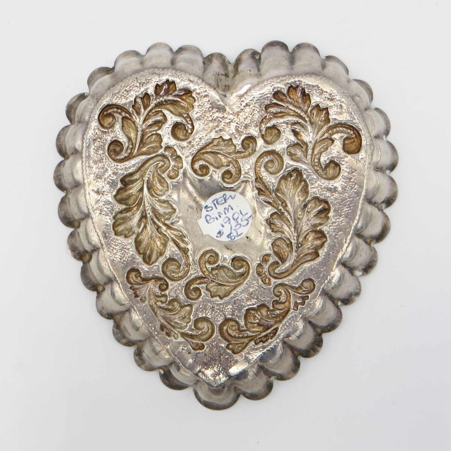 Birmingham Silver Heart Dish