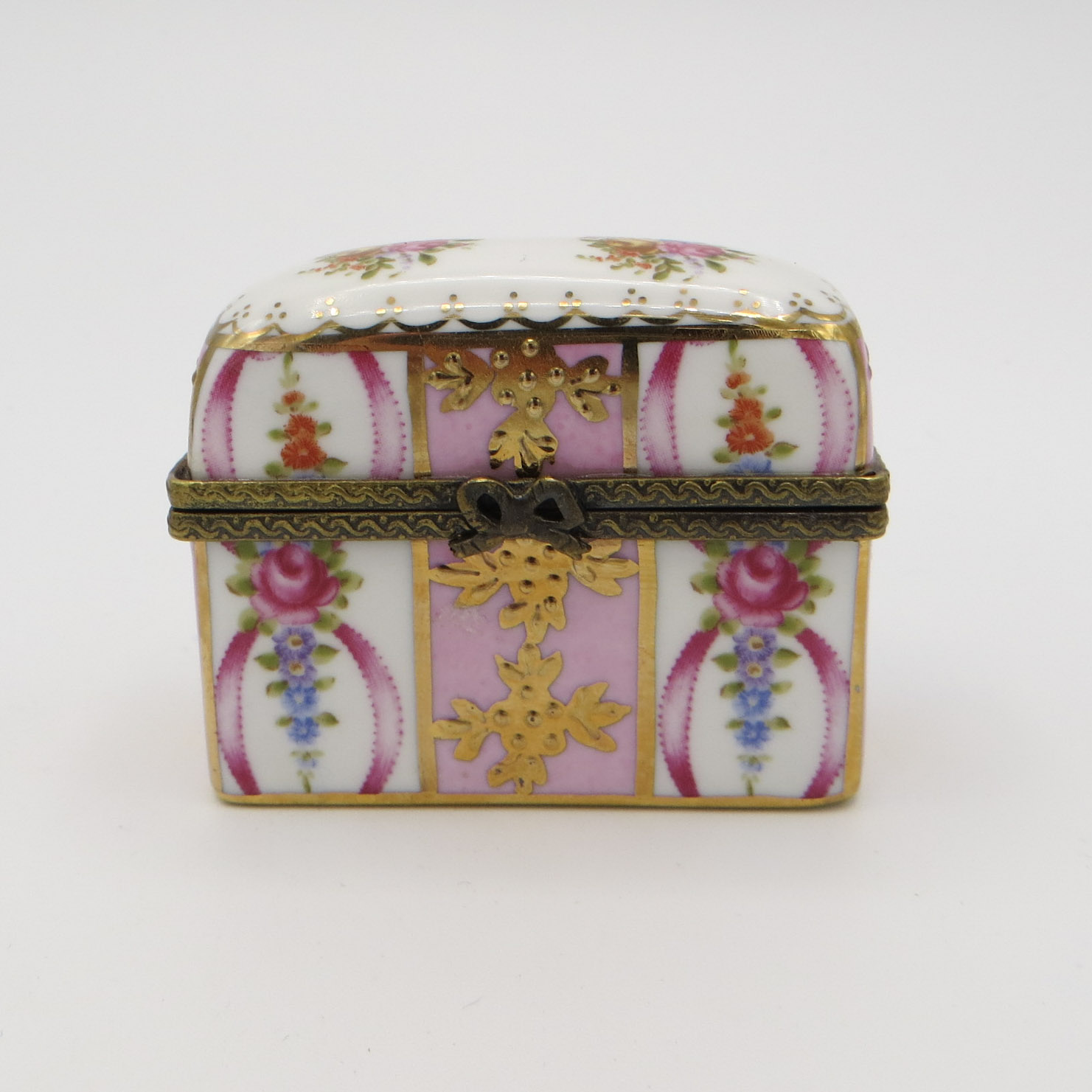 Limoges Dresser Box & Scent Bottles