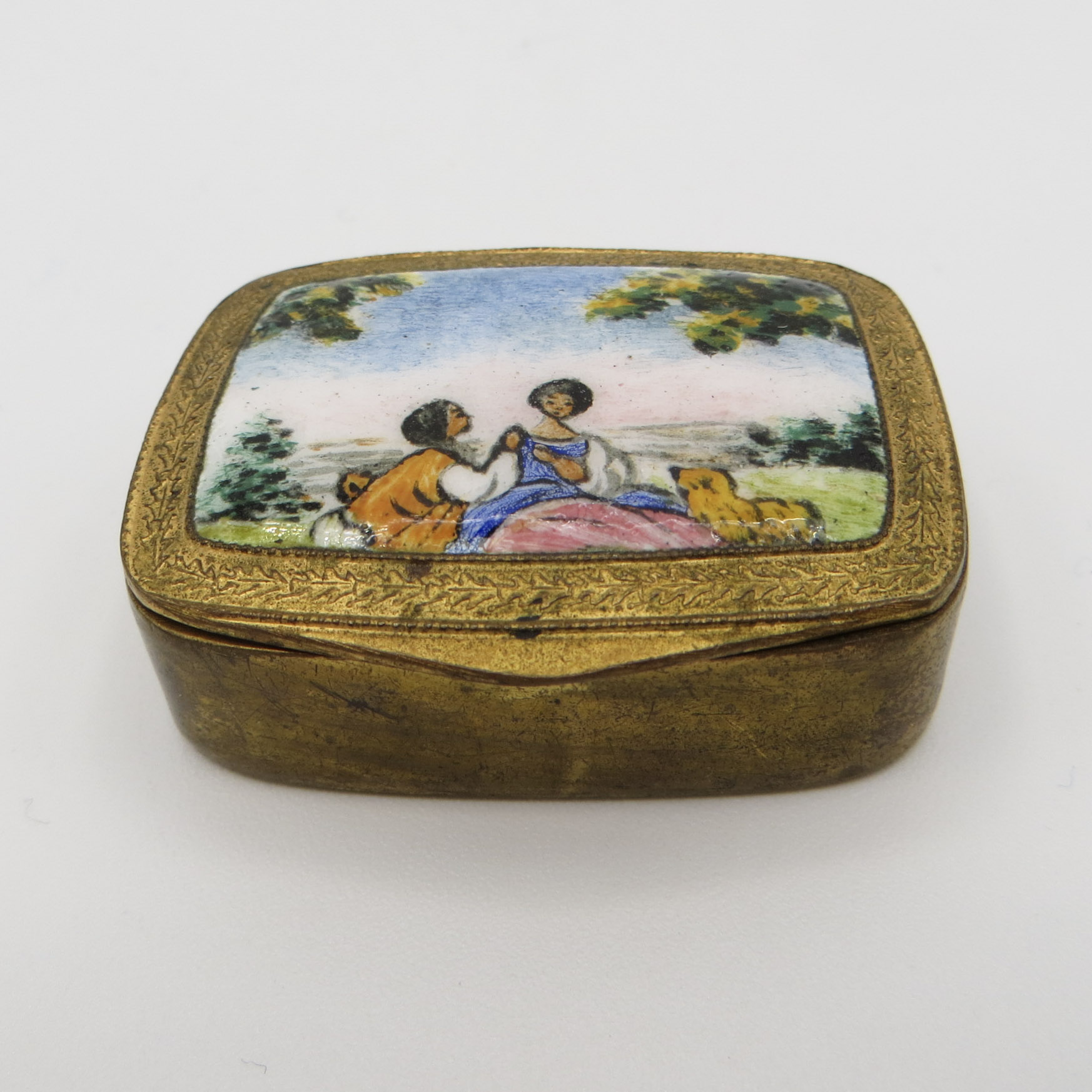 Italian Enamel Box