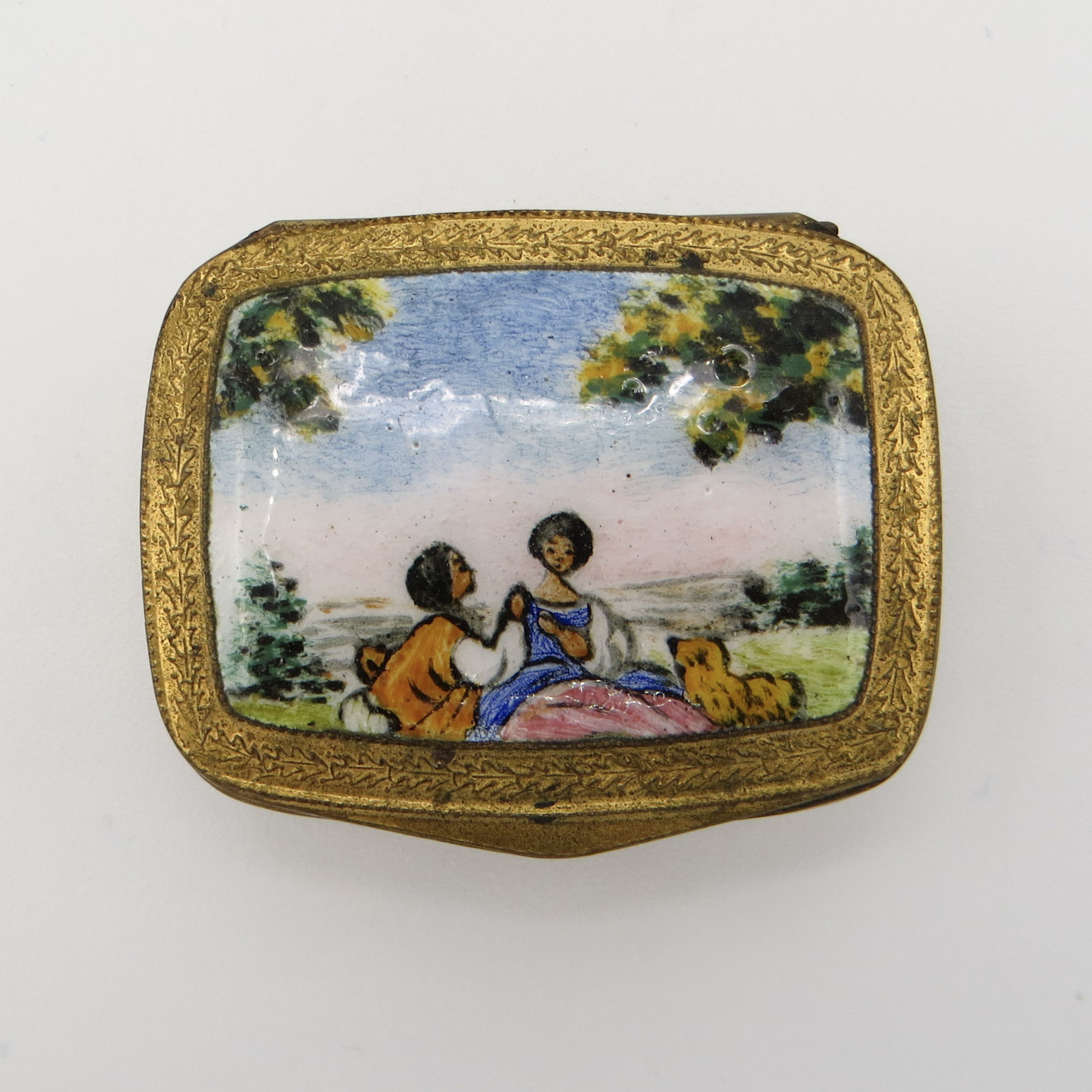 Italian Enamel Box