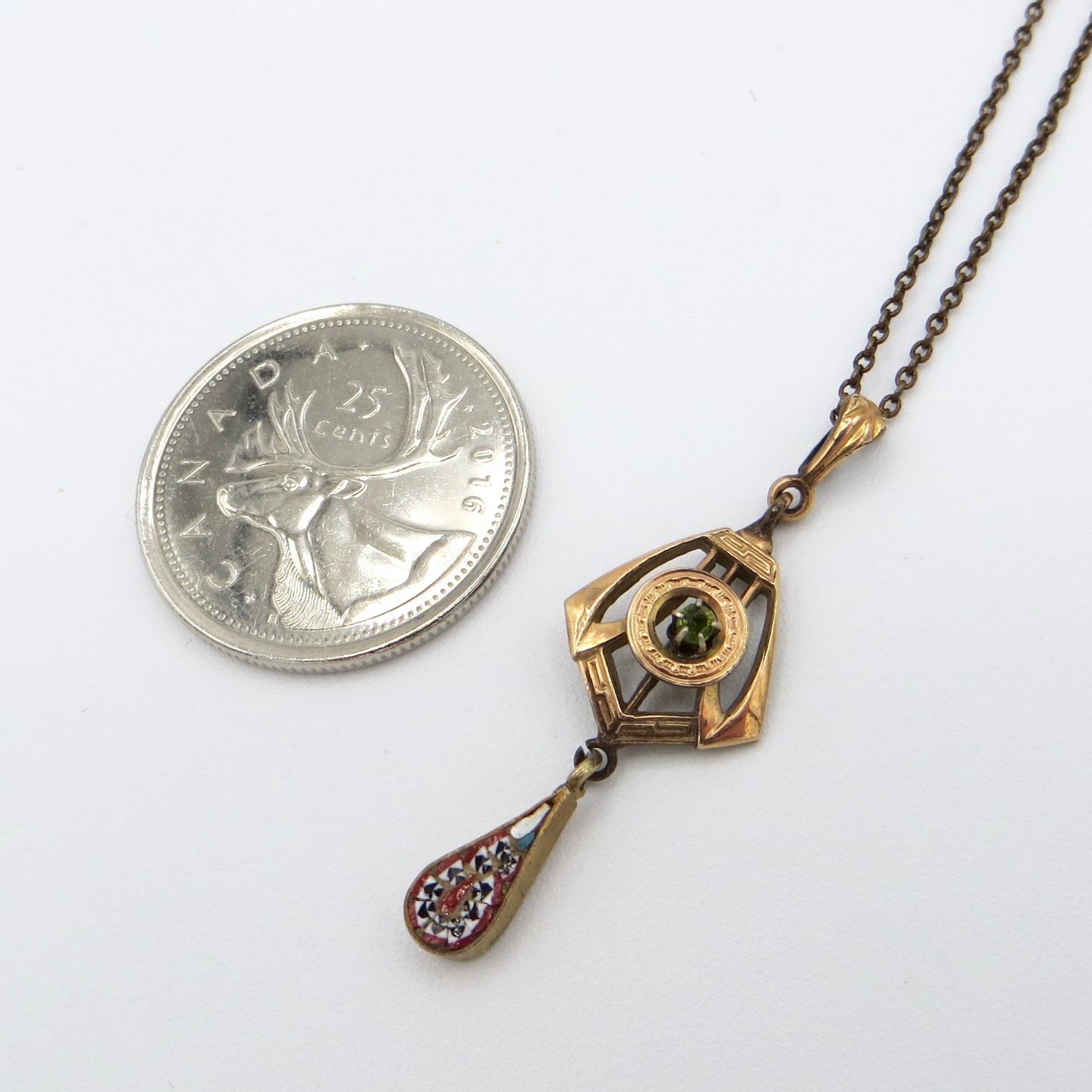 Victorian Micromosaic Necklace