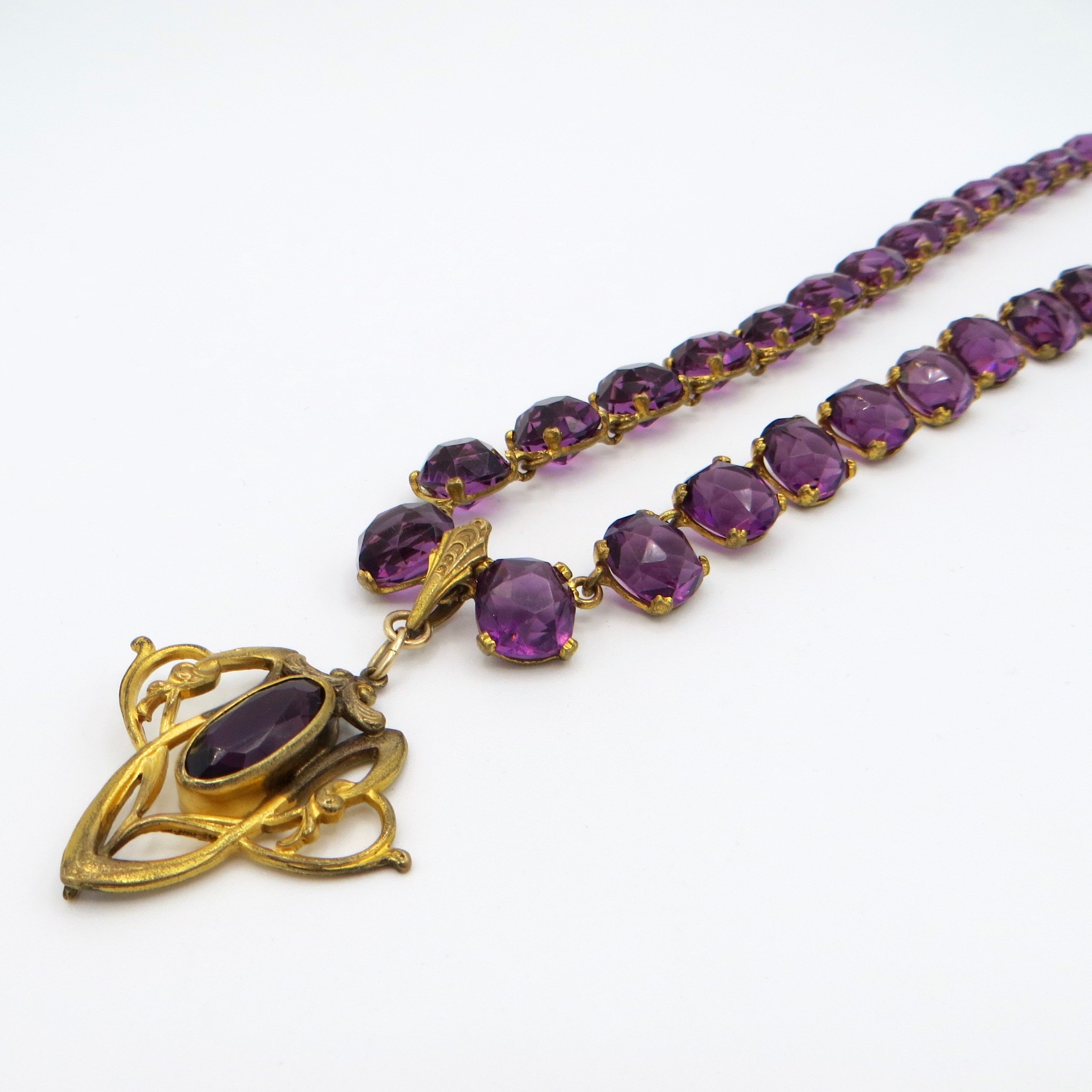 Victorian Glass Necklace