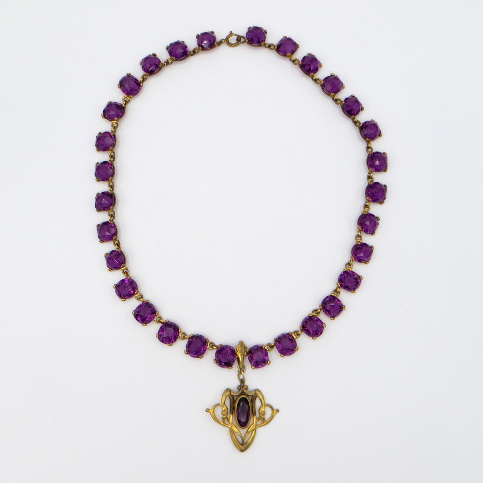 Victorian Glass Necklace