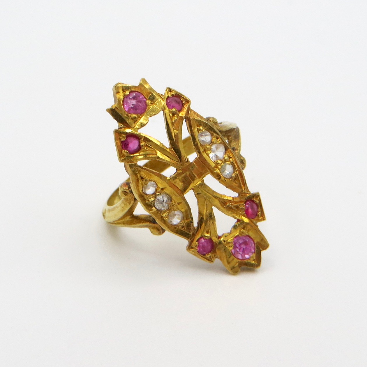 22ct Gold Raj Ring