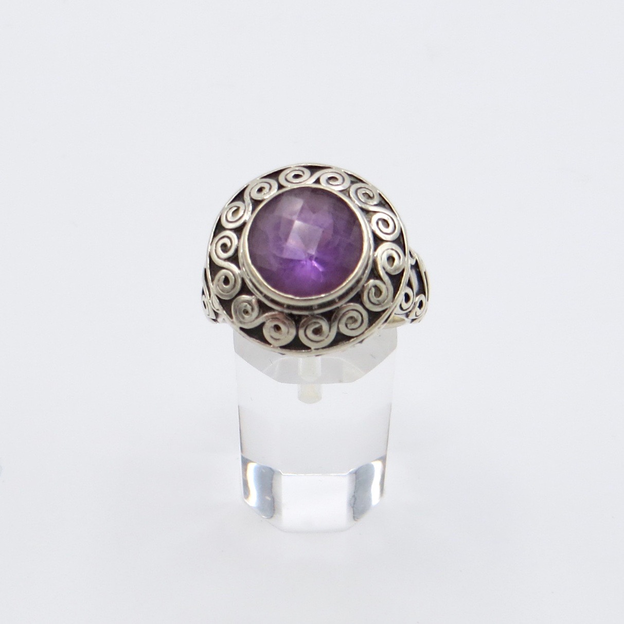 Amethyst Round RIng