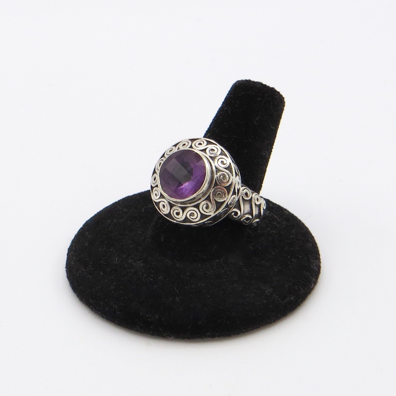 Amethyst Round RIng