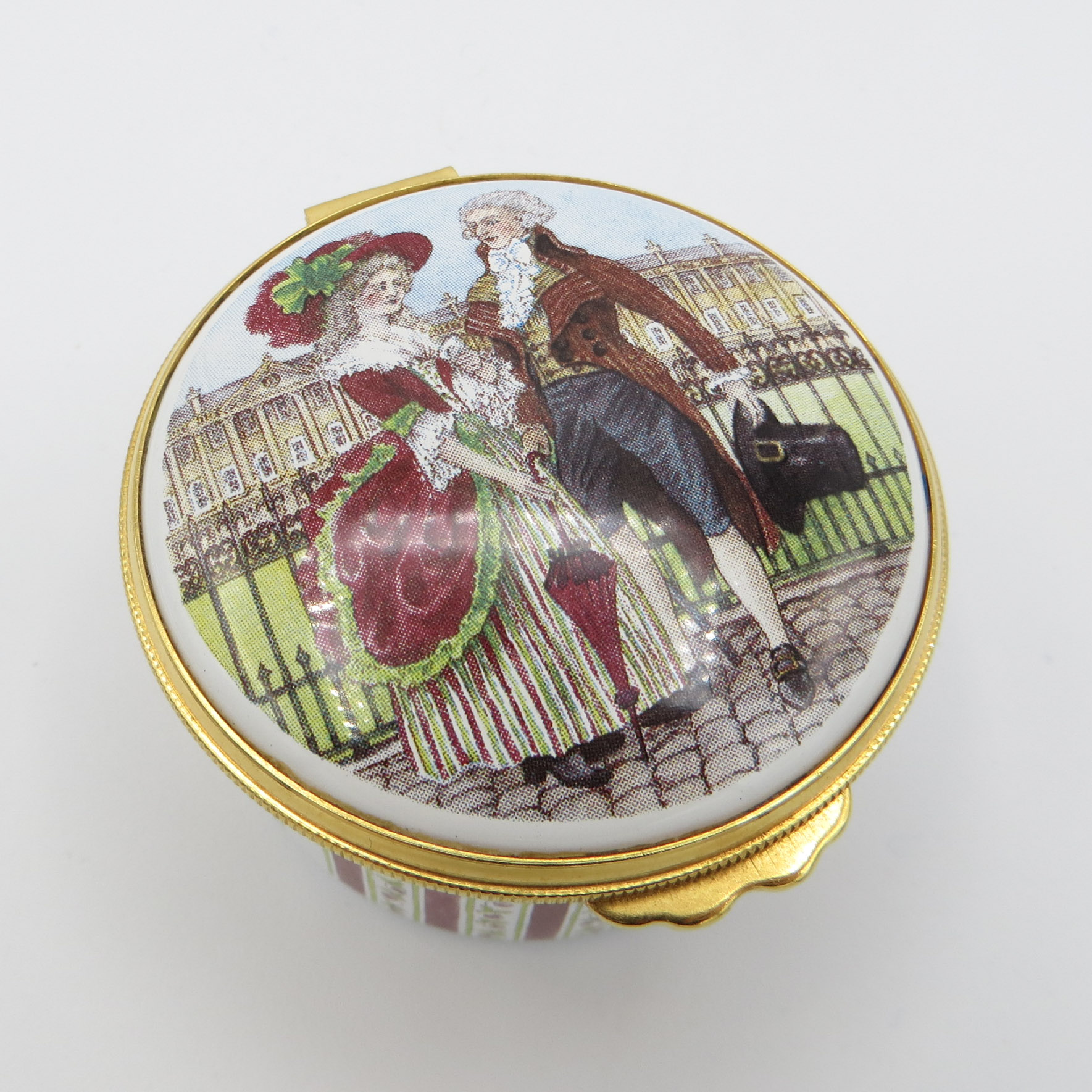 German Porcelain Dresser Box
