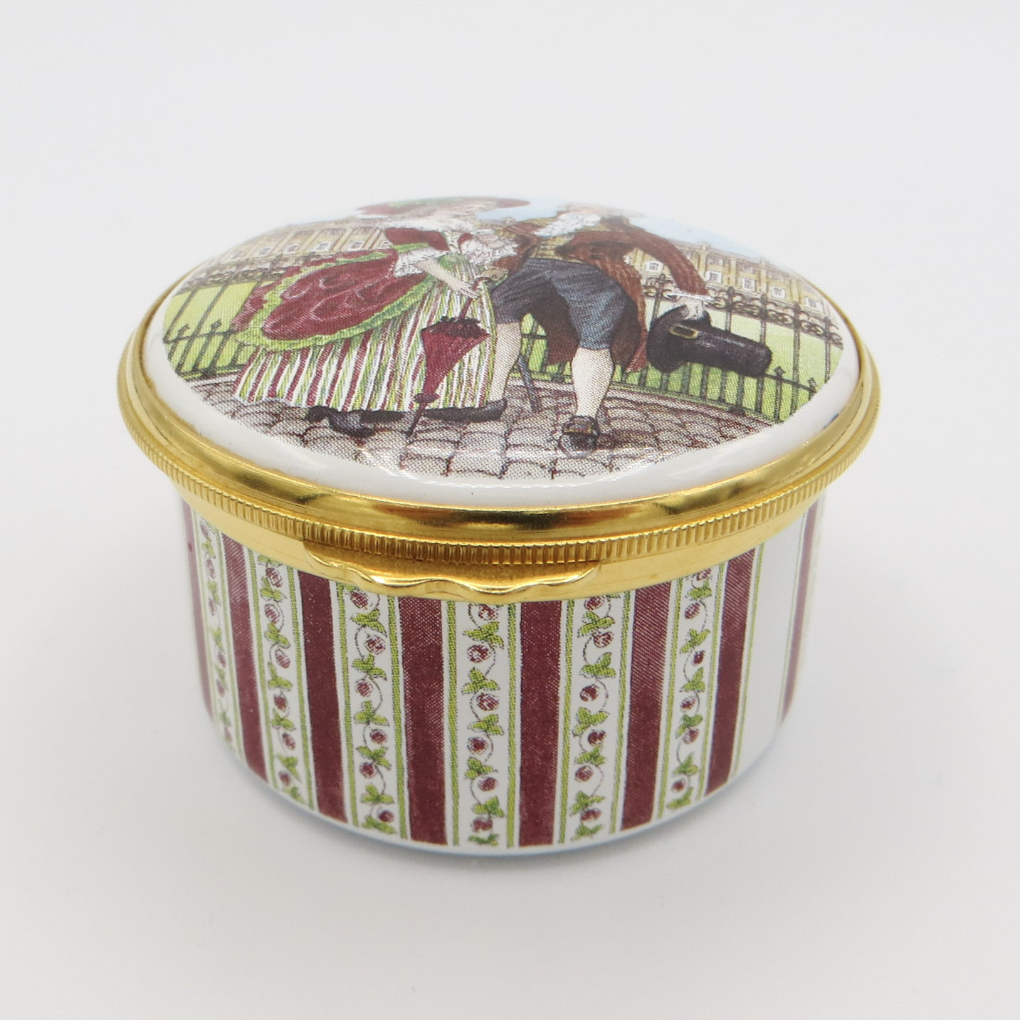 German Porcelain Dresser Box