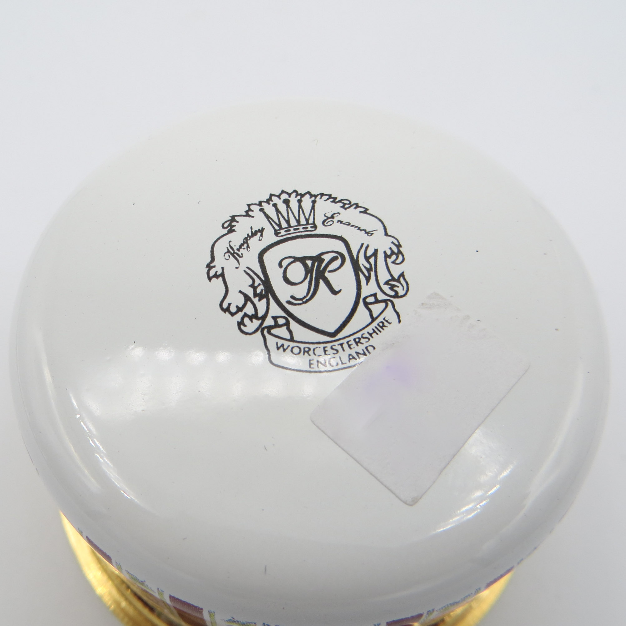 German Porcelain Dresser Box