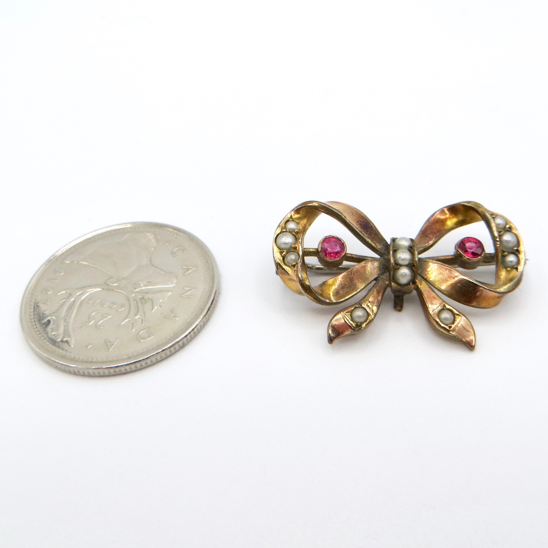 Victorian Bow Brooch