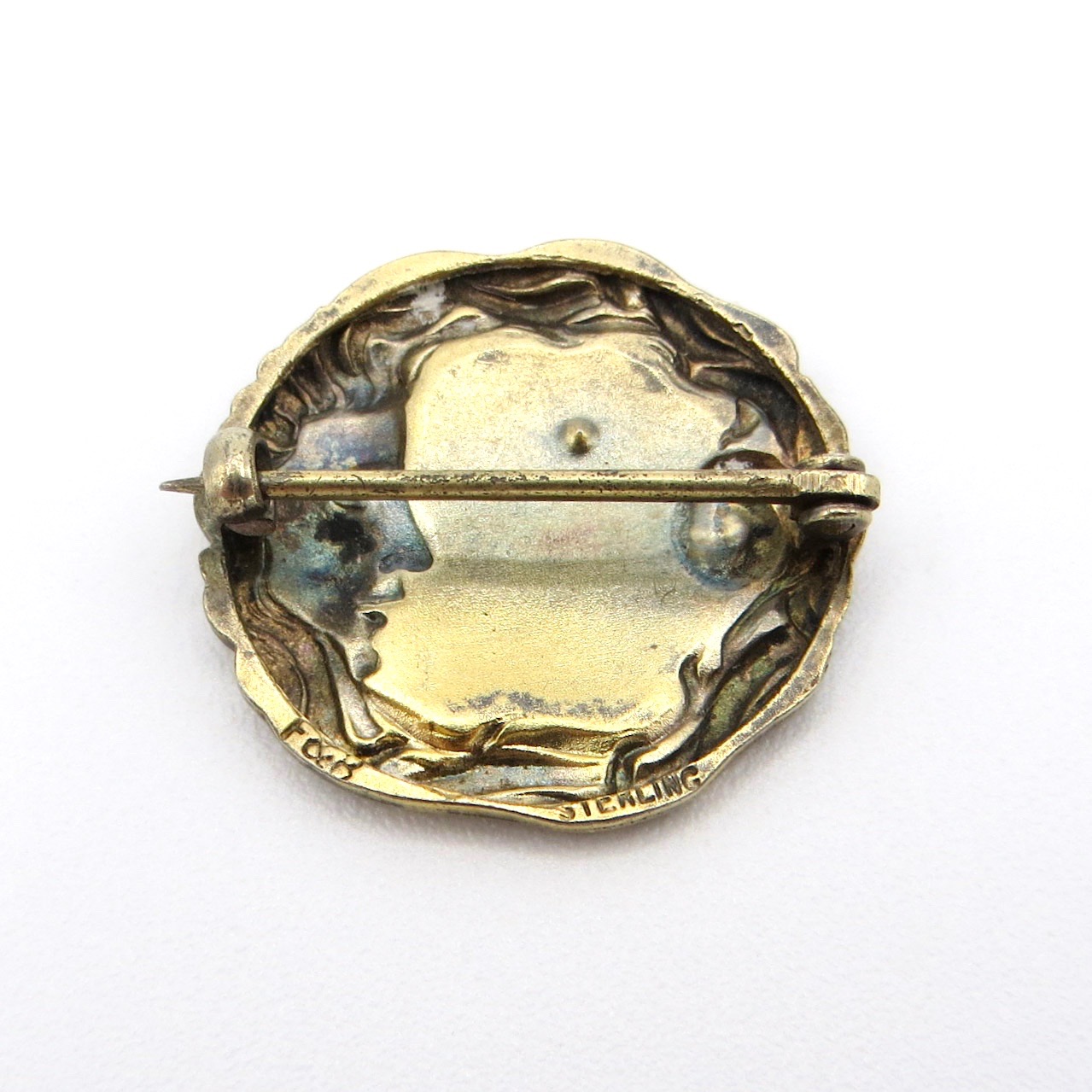 Foster & Bailey Moon Brooch