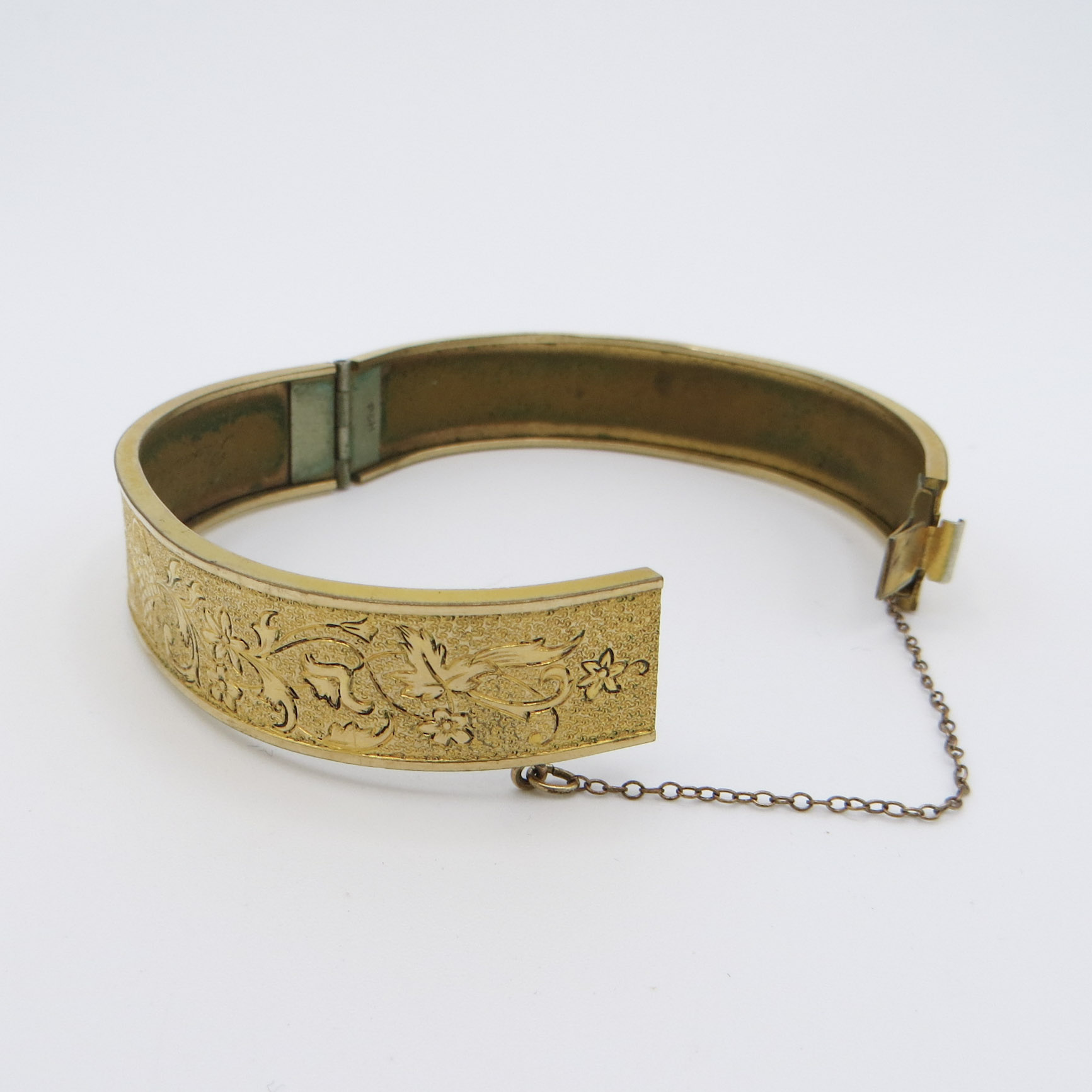 Gold-Filled Flower Basket Bracelet