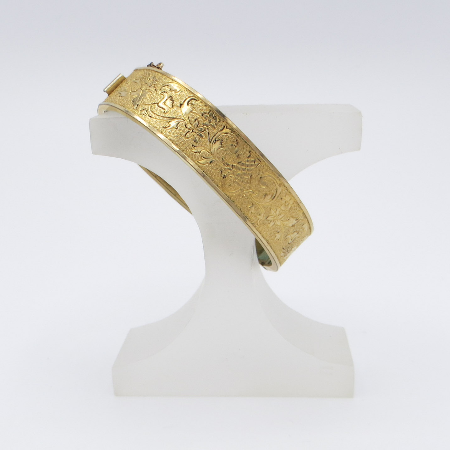 Gold-Filled Flower Basket Bracelet