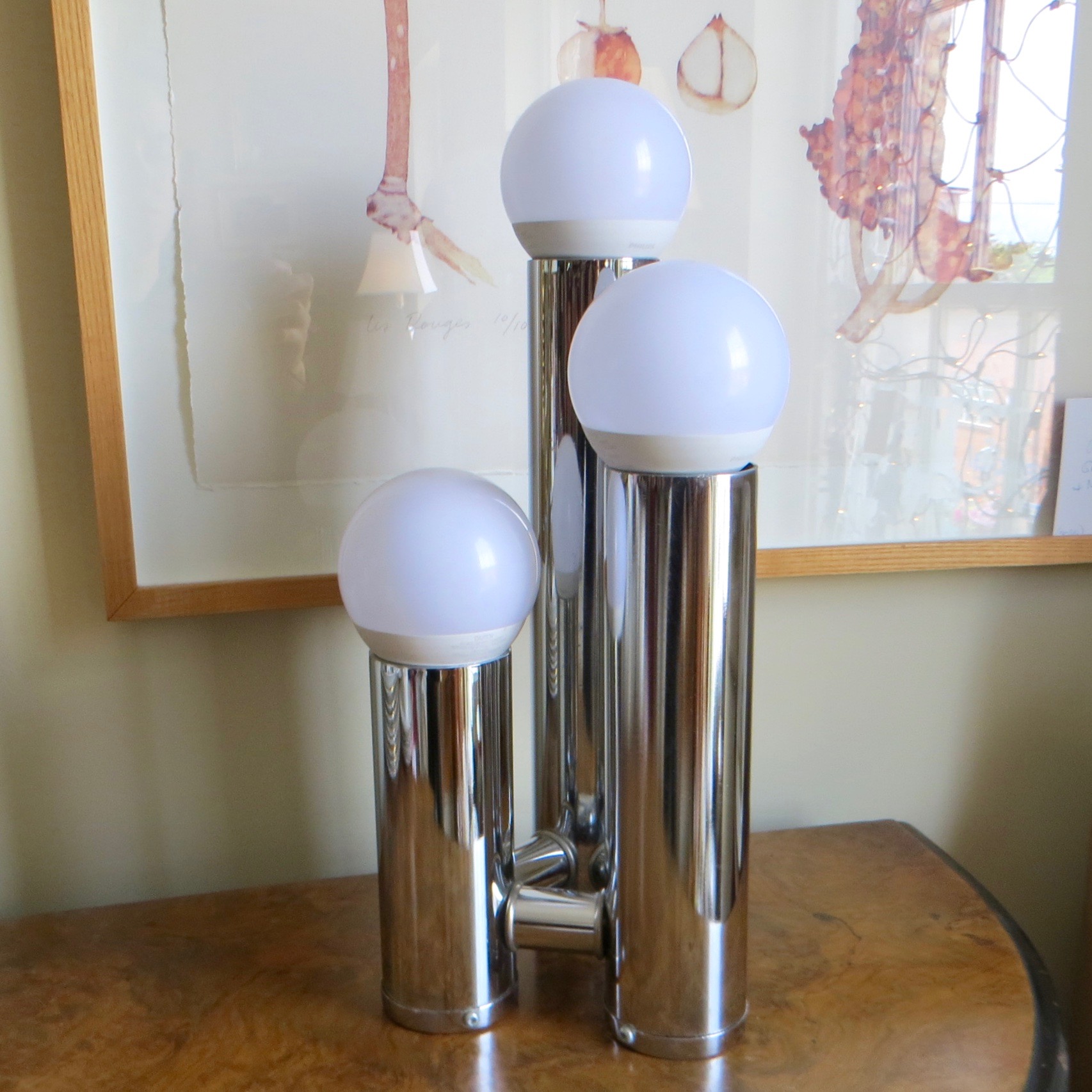 Retro Chrome Lamp