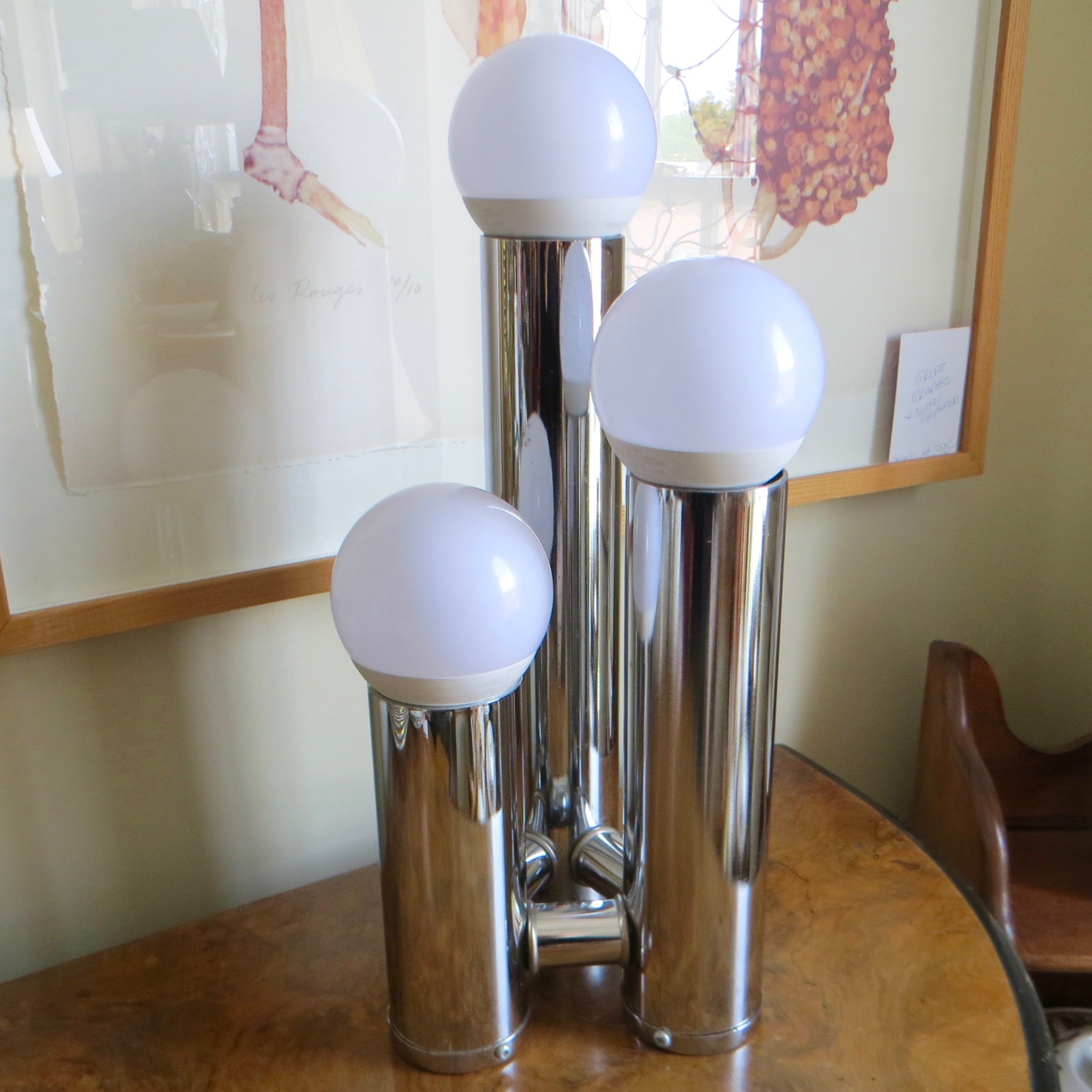 Retro Chrome Lamp