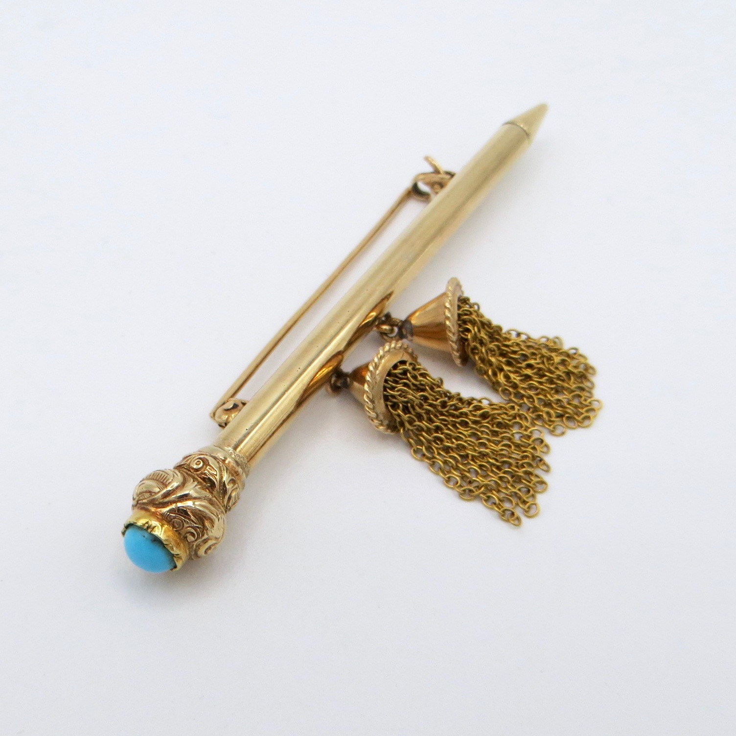 Victorian Pencil Brooch