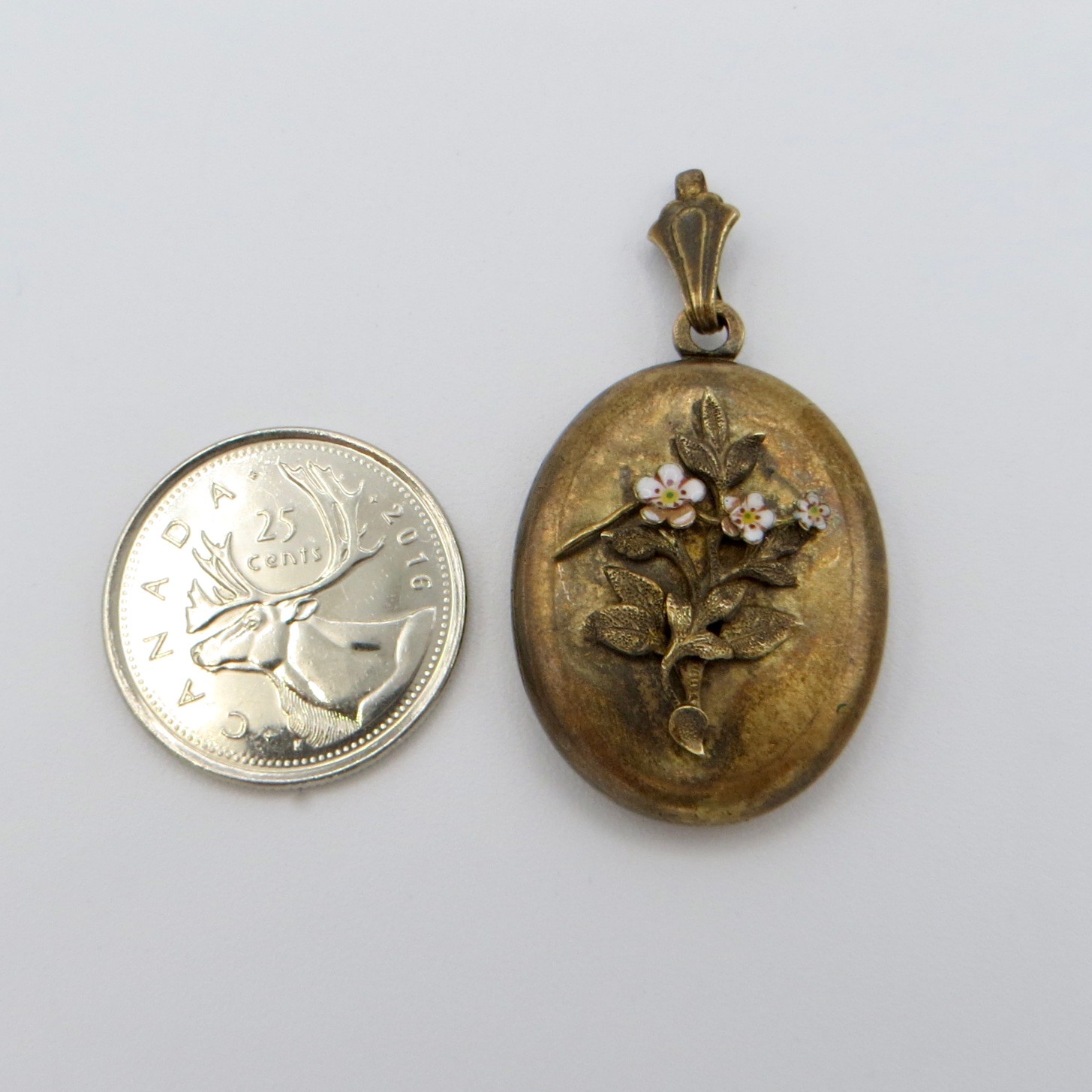 Victorian Floral Locket