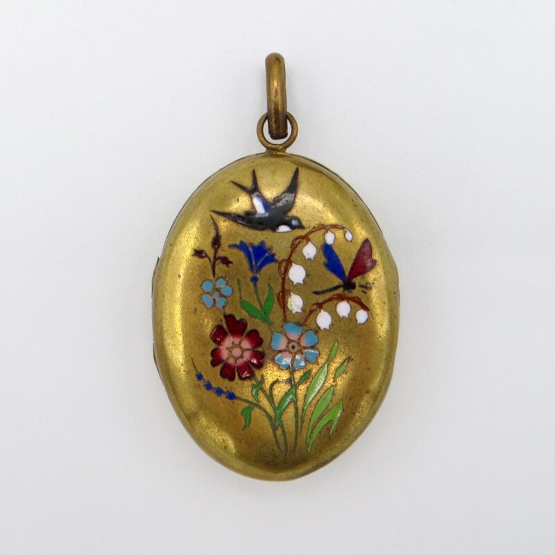 Victorian Enamel Locket