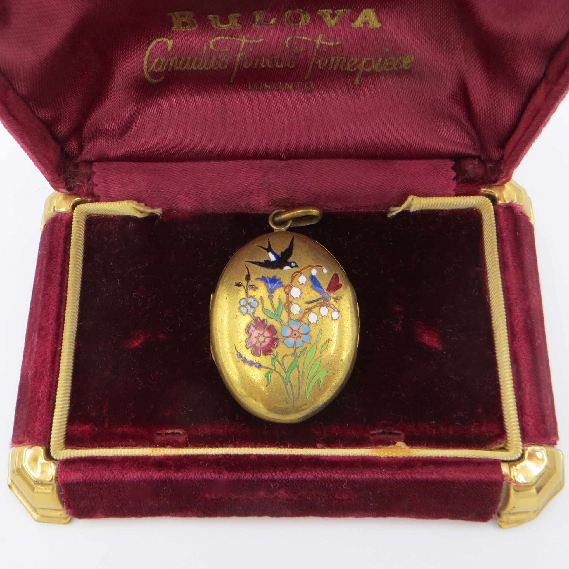 Victorian Enamel Locket
