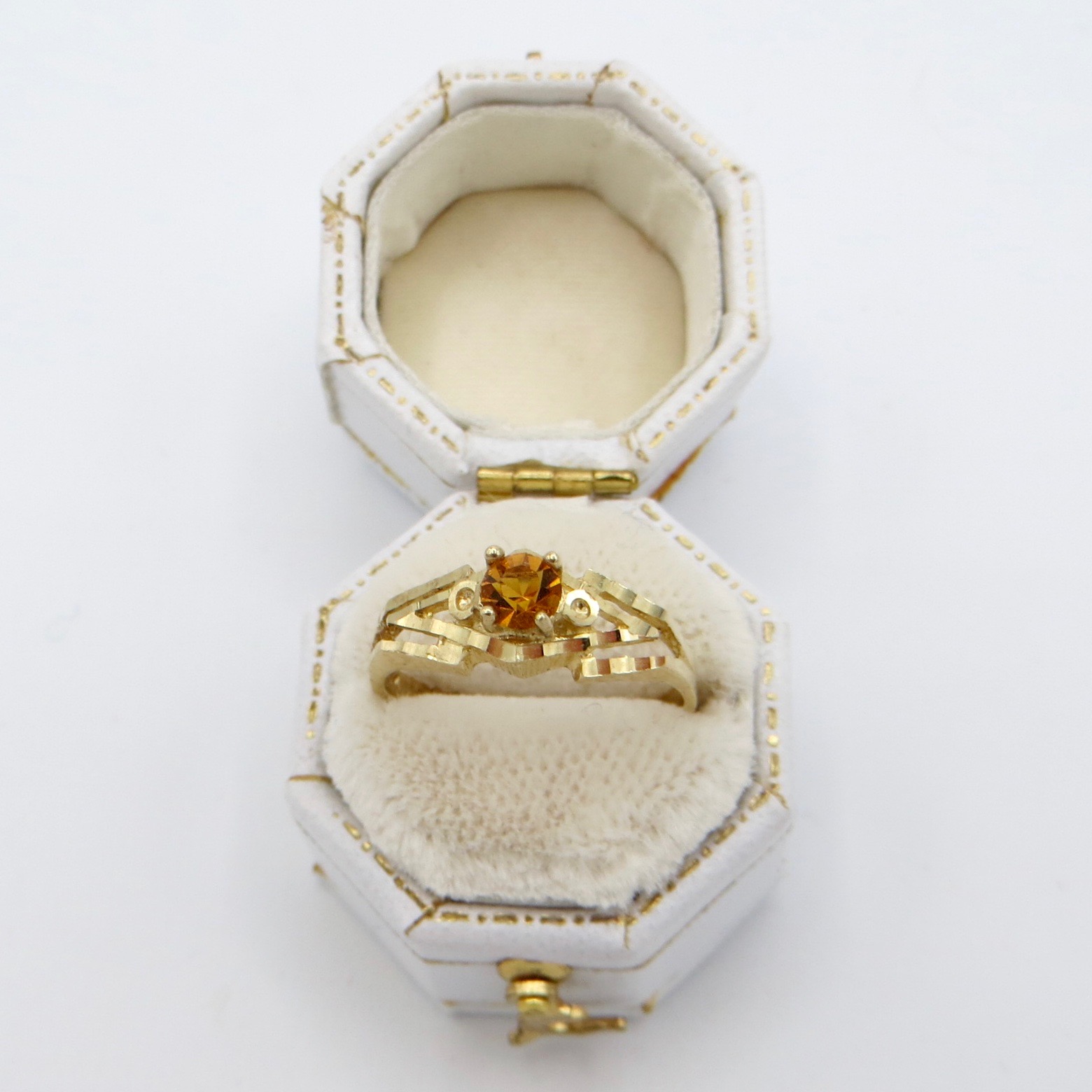 10kt Gold & Citrine Ring