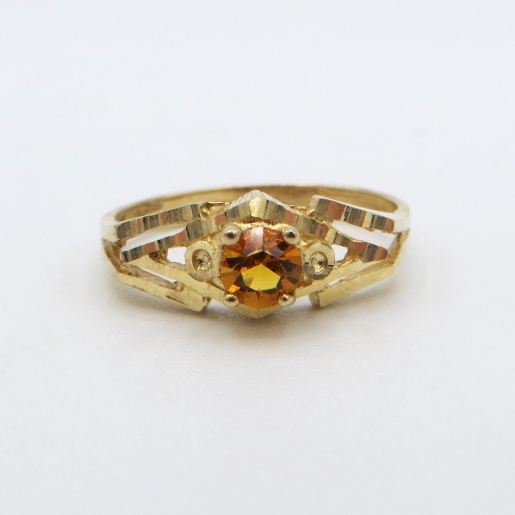 10kt Gold & Citrine Ring