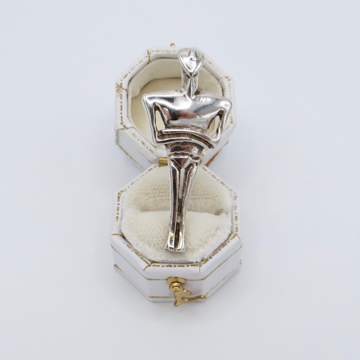 Sterling Silver Figural Brooch