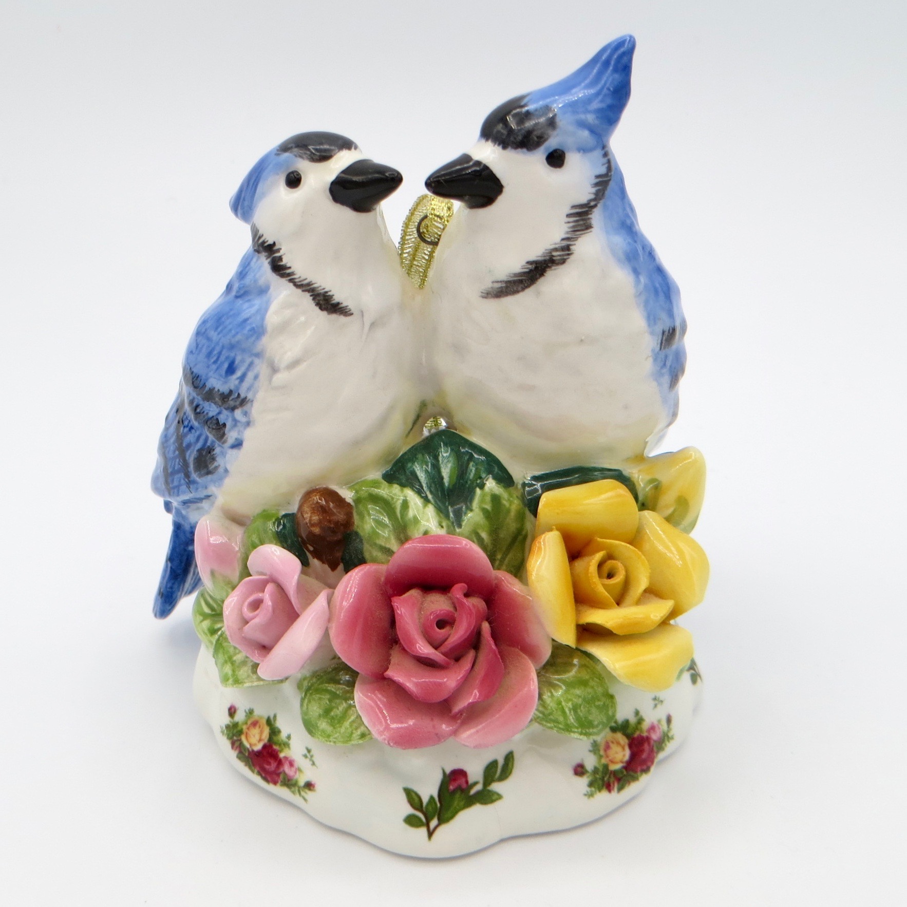 Royal Albert Old Country Roses Bluejay Ornament