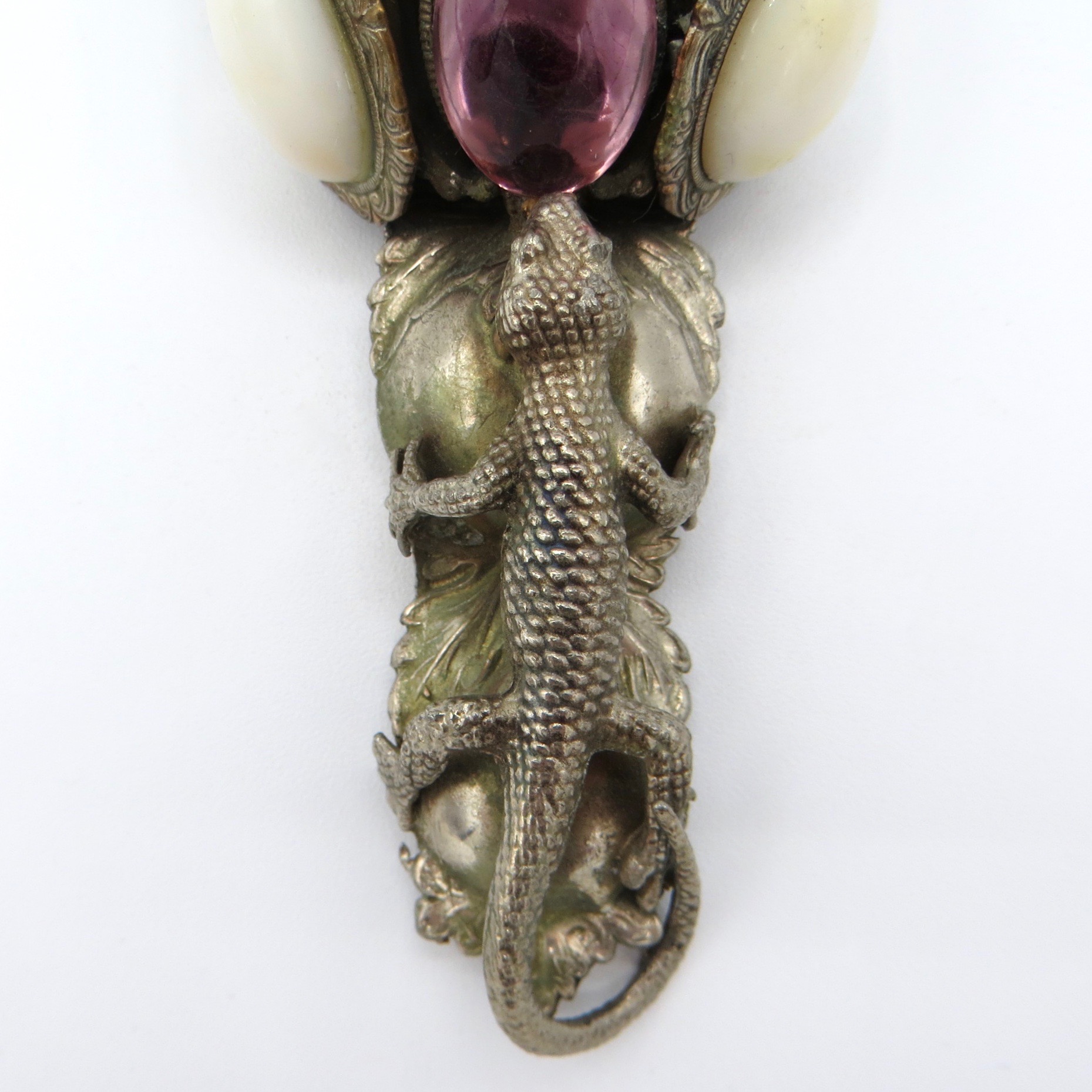 Danny Pollack Lizard Boutonniere Brooch