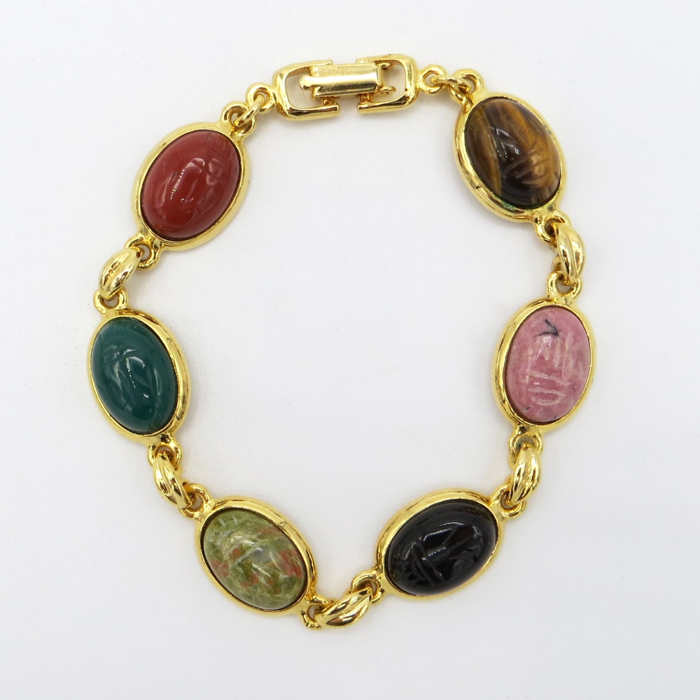 Scarab Stone Bracelet