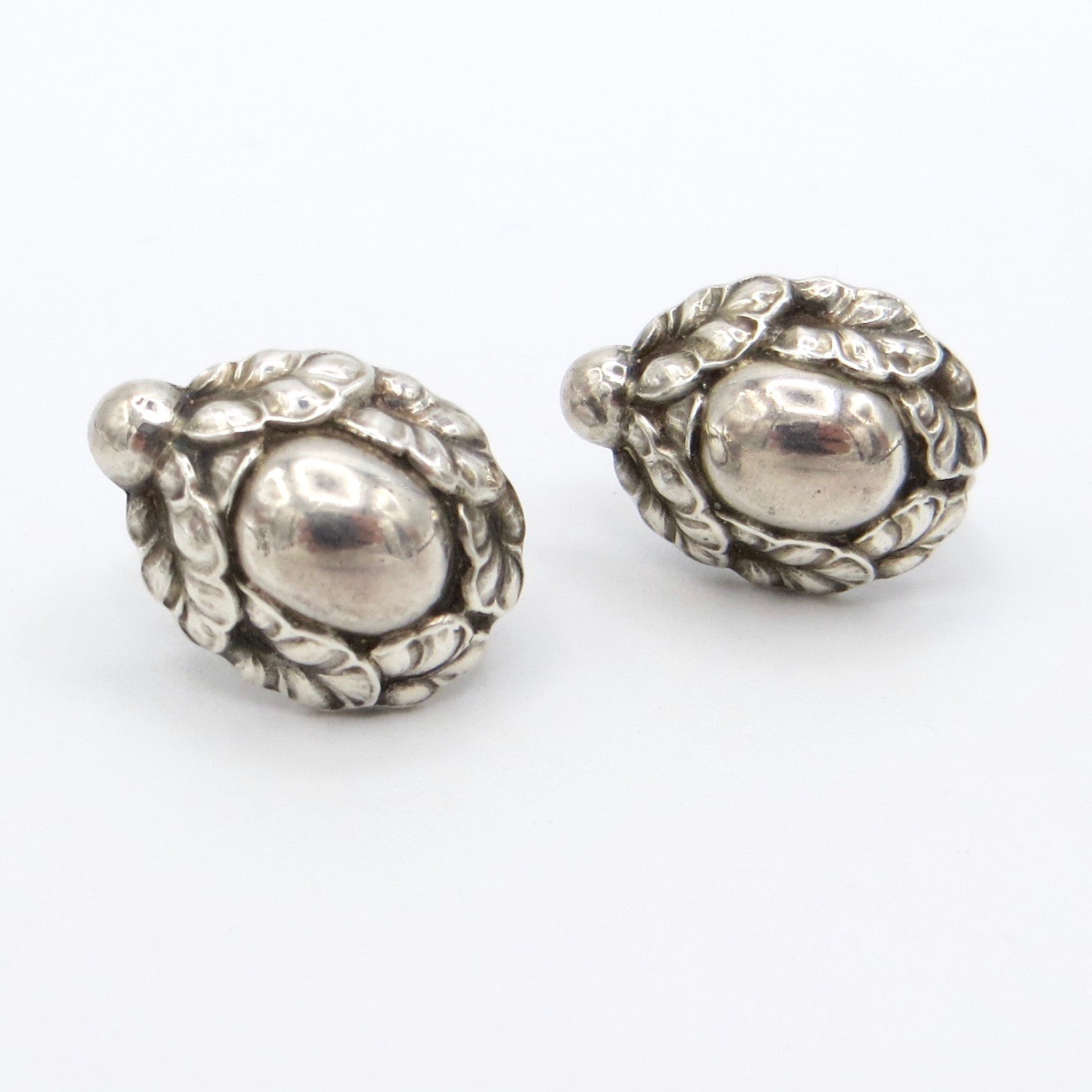 Georg Jensen Screwback Earrings