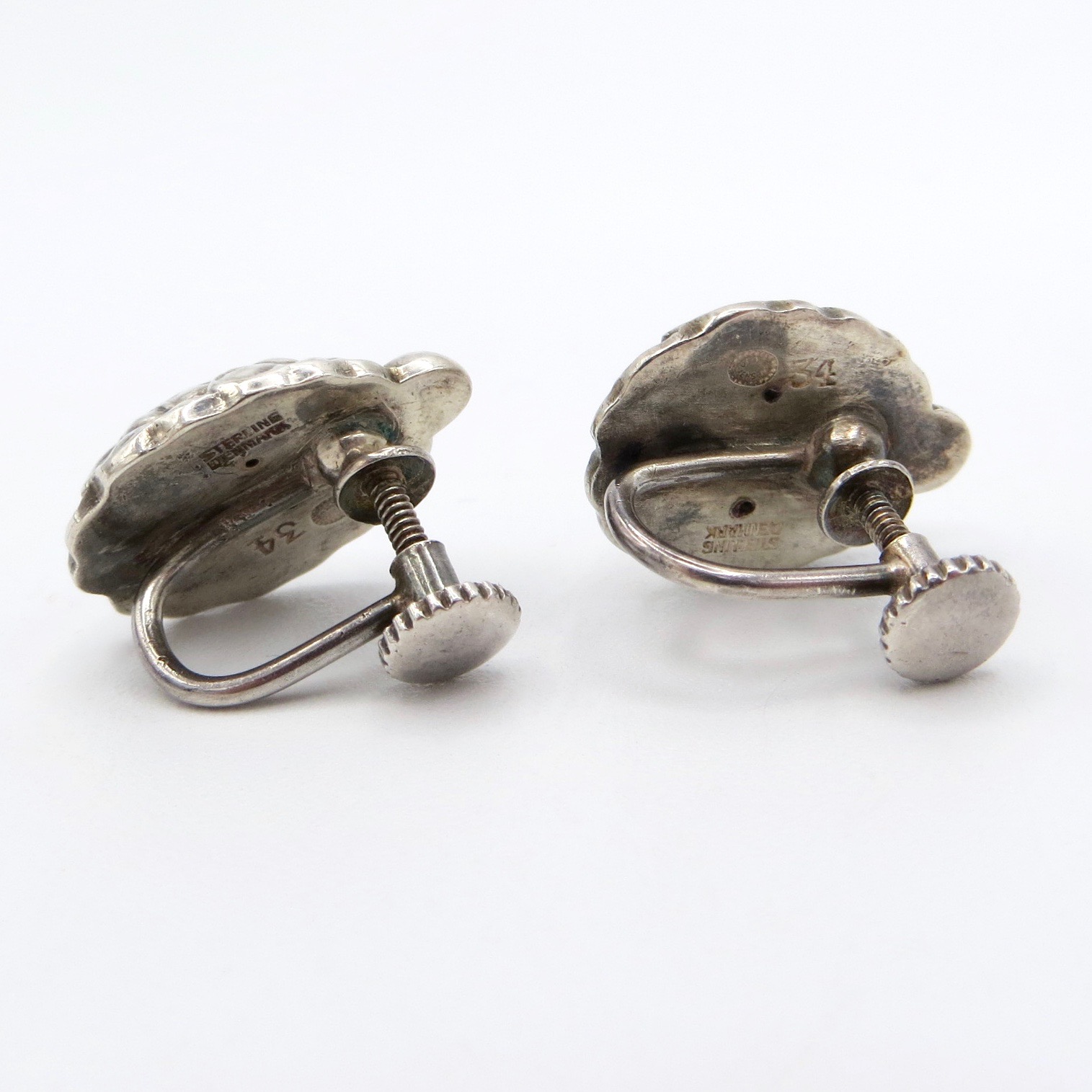 Georg Jensen Screwback Earrings