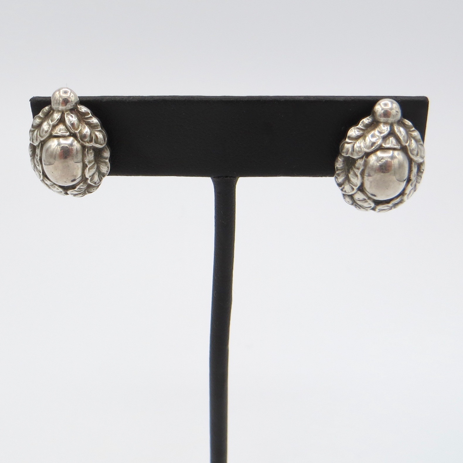 Georg Jensen Screwback Earrings