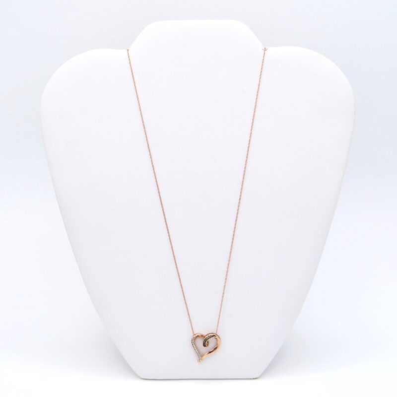 Rose Gold Heart Necklace