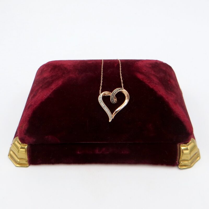 Rose Gold Heart Necklace