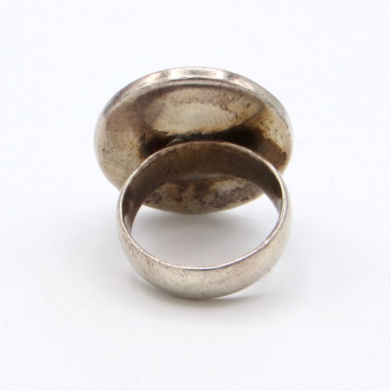 Rose Quartz and Silver Ring
