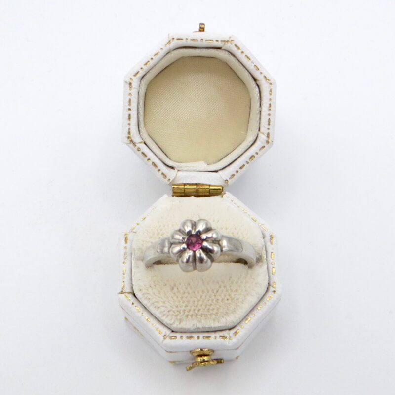 Silver Flower Ring