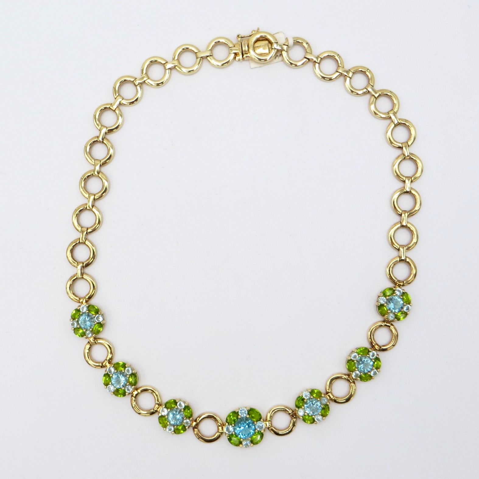 Topaz & Peridot Necklace