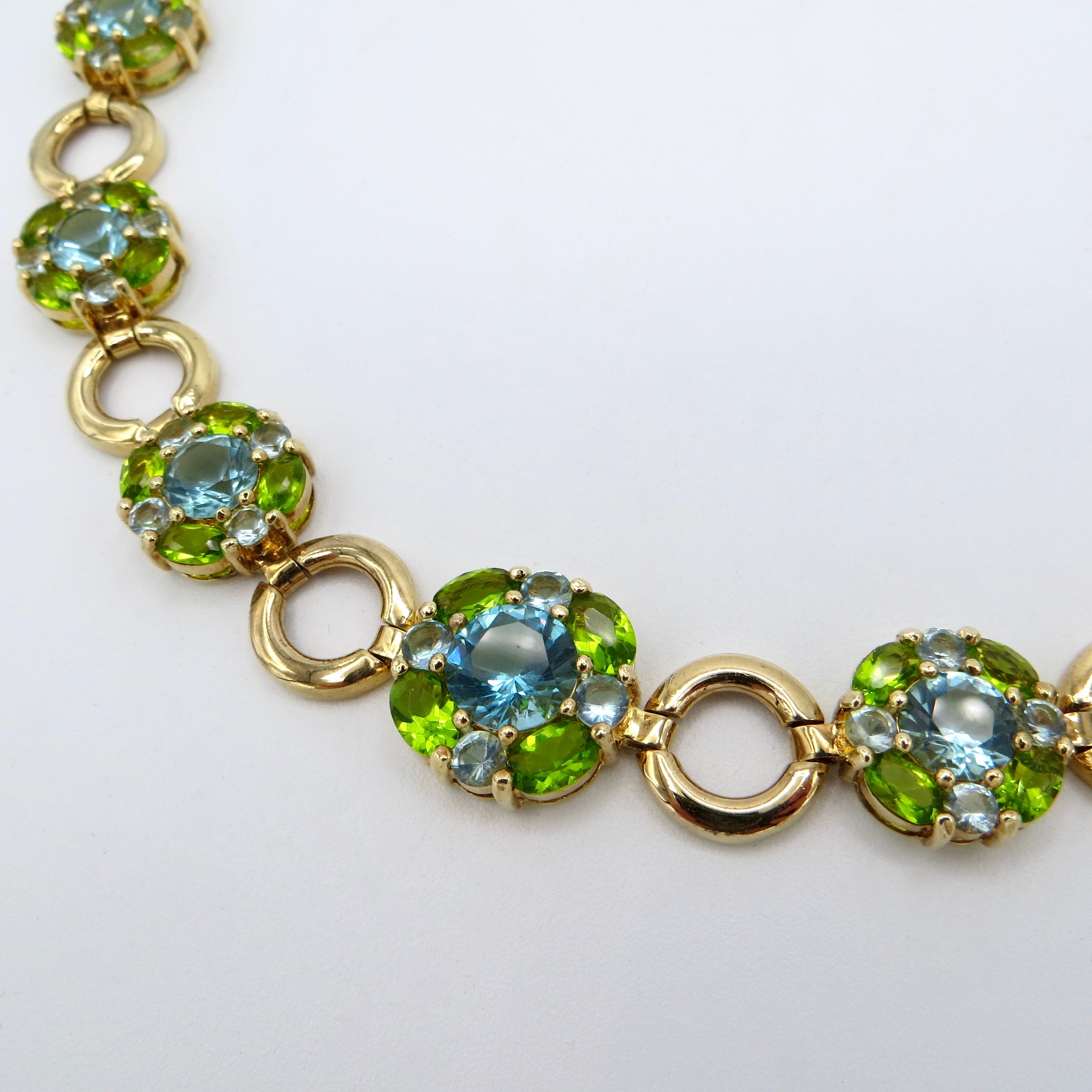 Topaz & Peridot Necklace