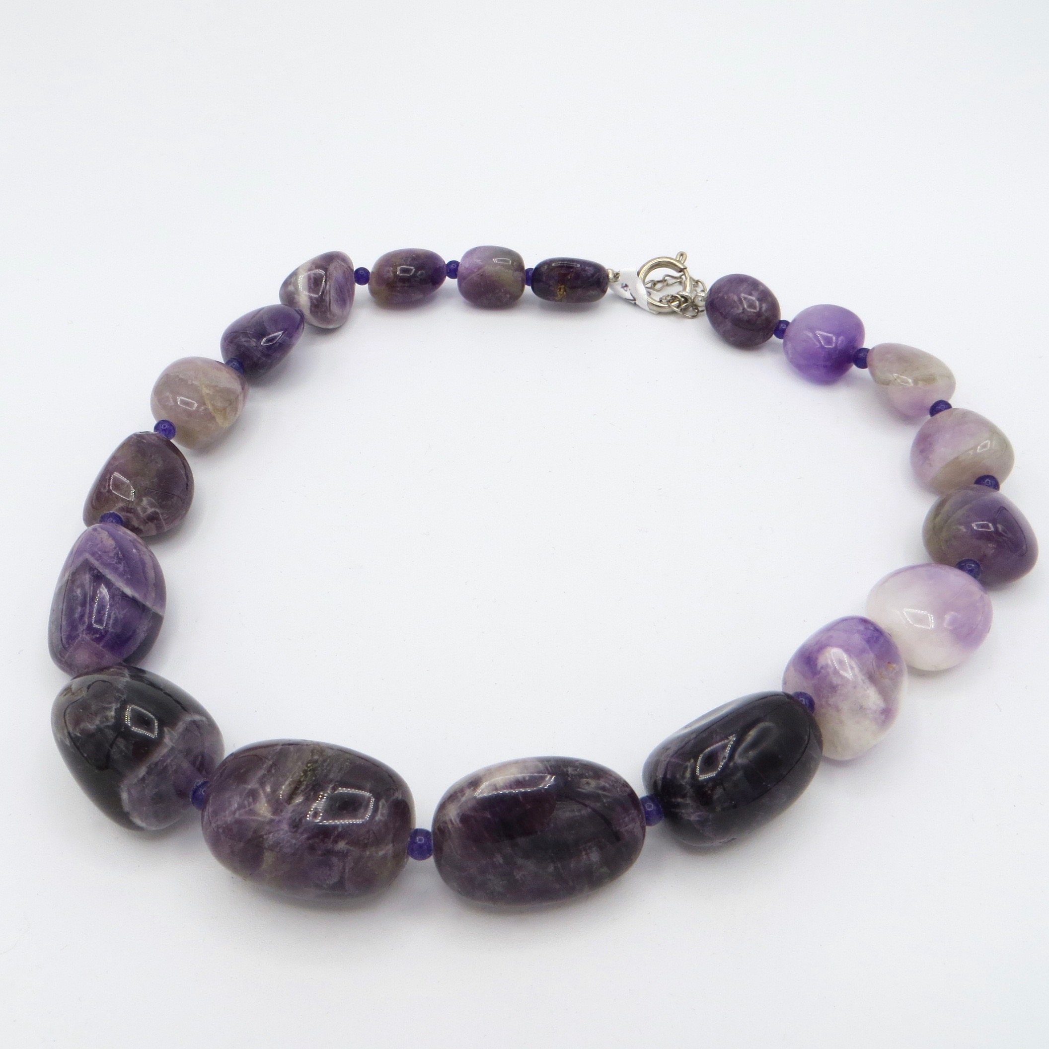 Polished Amethyst Necklace