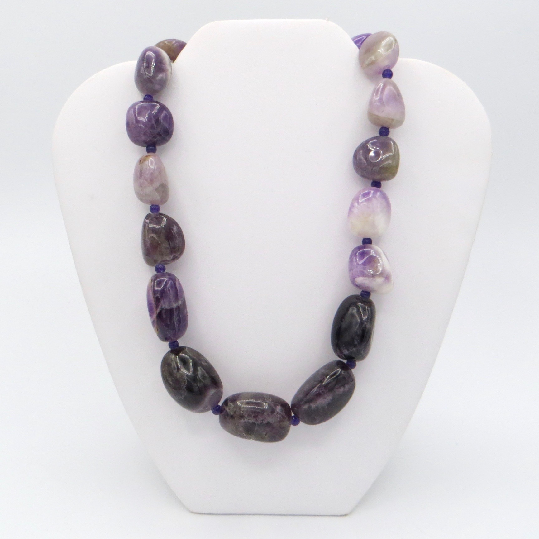 Polished Amethyst Necklace