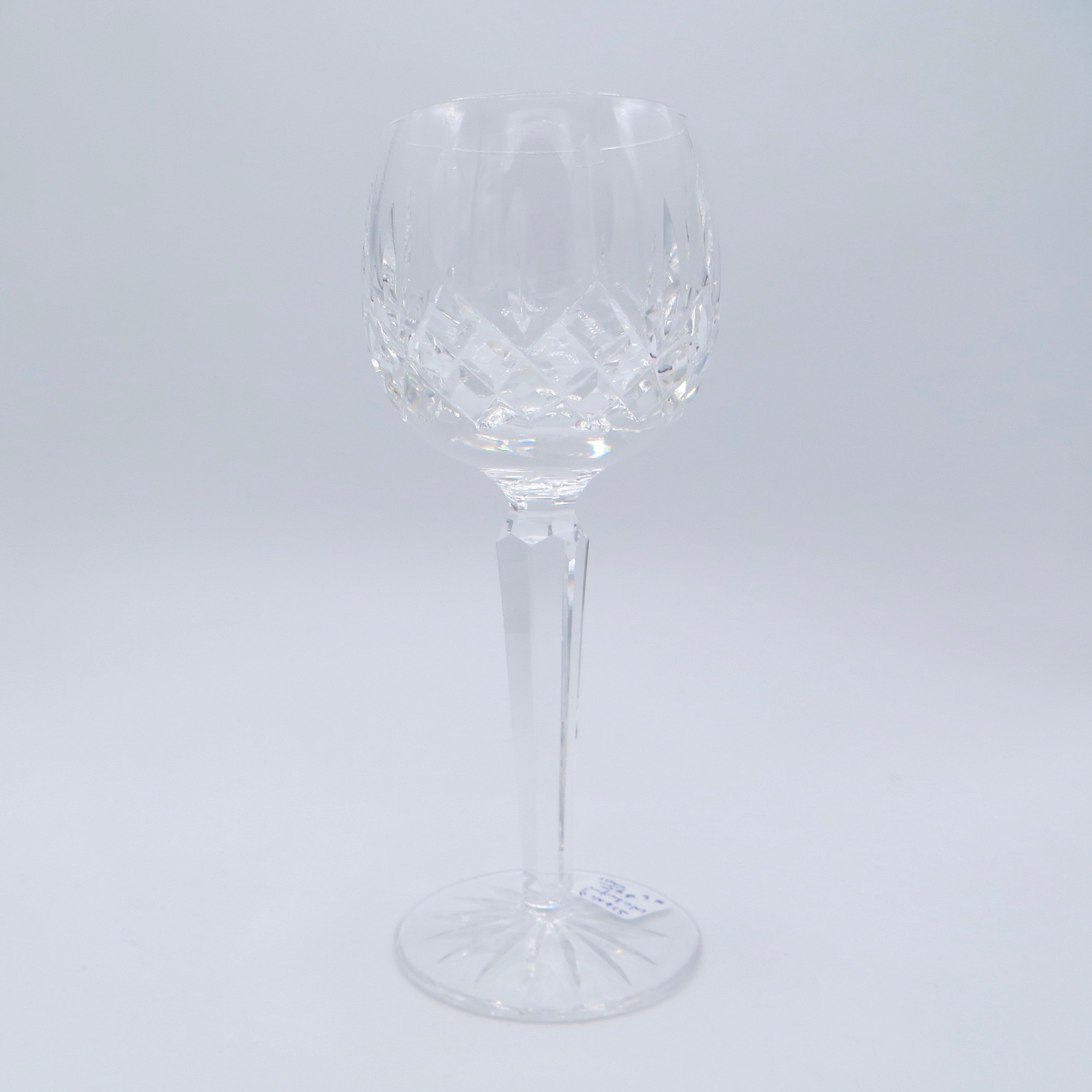 A Waterford wine glass