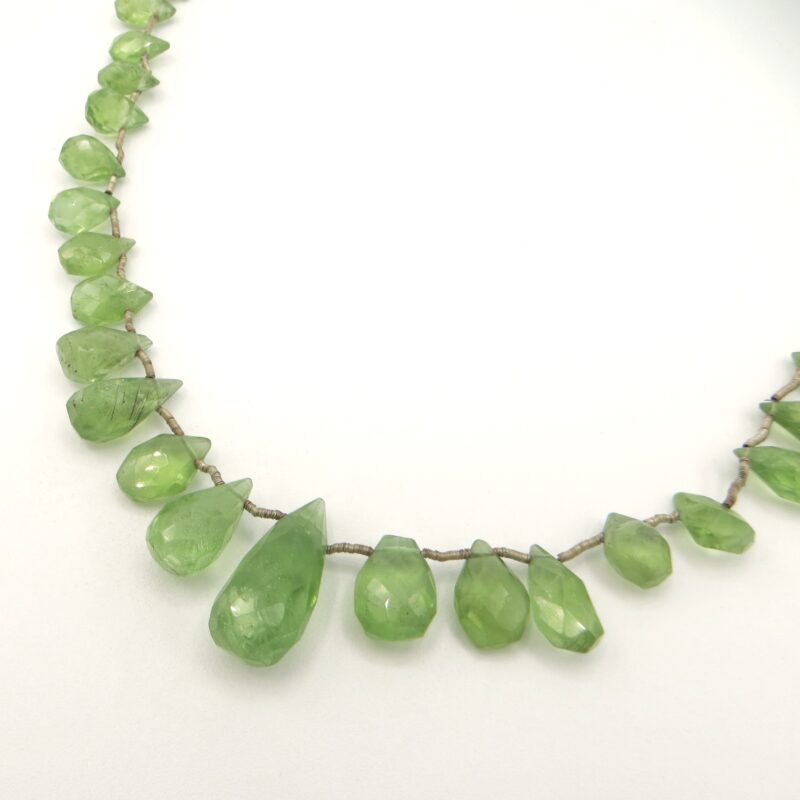 Faceted Peridot Necklace