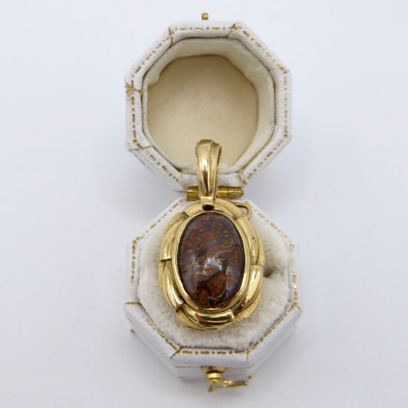 14kt Gold and Opal Pendant