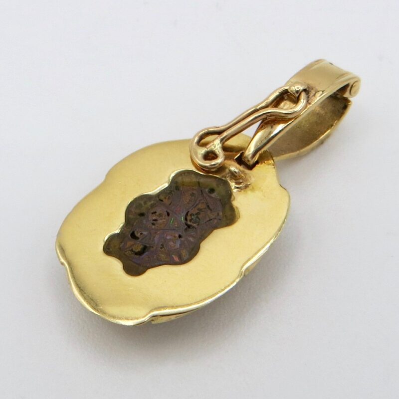 14kt Gold and Opal Pendant