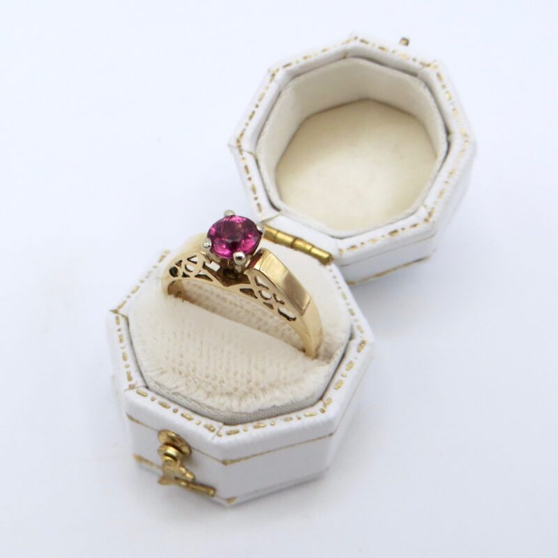 14kt Pink Tourmaline Ring